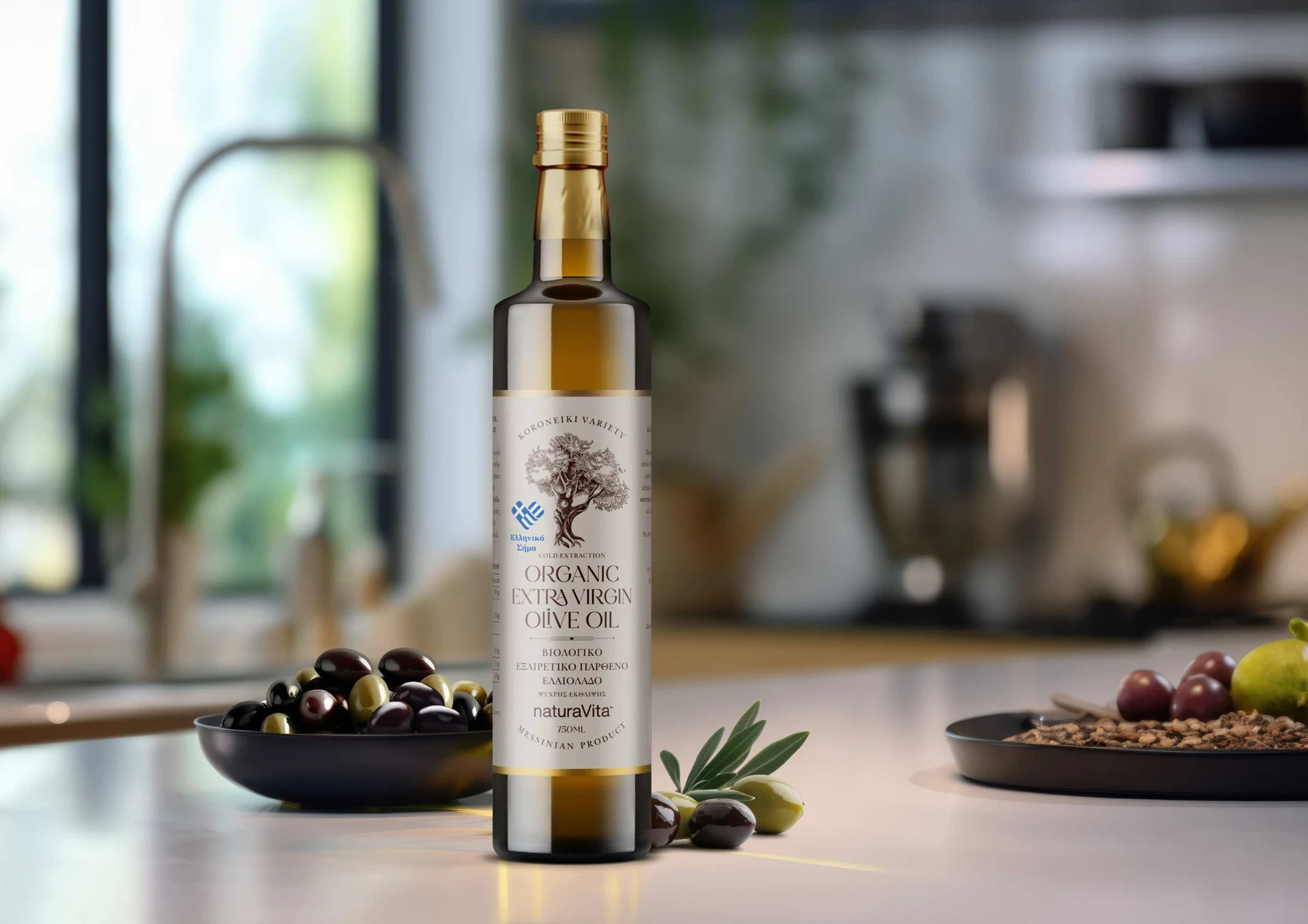 Natura Vita Organic Line · Βιολογικό εξαιρετικό παρθένο ελαιόλαδο